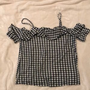 American Eagle off the shoulder top